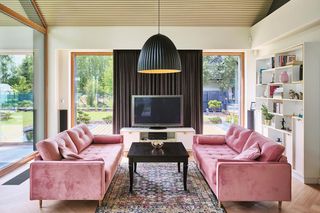 Zdjęcia domu stodoły z wnętrzami w stylu modern classic