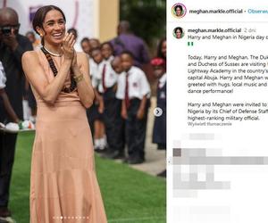 Wszystkie stylizacje Meghan Markle z podróży do Nigerii