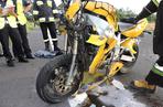Śmiertelny wypadek pod Włocławkiem. Nie żyje 25-letni motocyklista