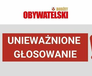 Głosowanie w Budżecie Obywatelskim unieważnione