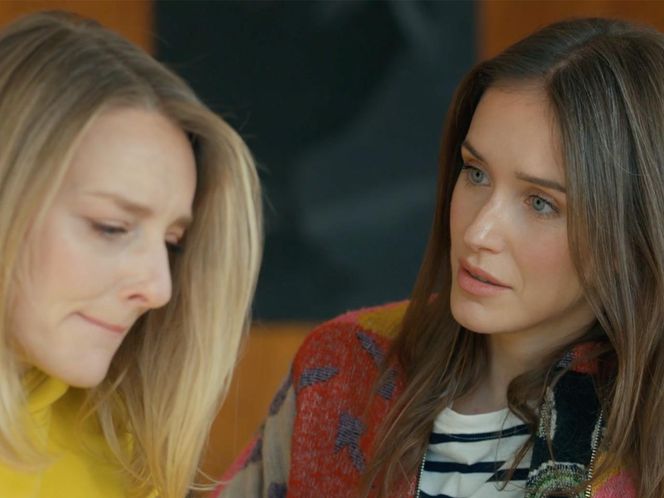 Barwy szczęścia, odcinek 3154: Grażyna (Kinga Suchan), Madzia (Natalia Sierzputowska)