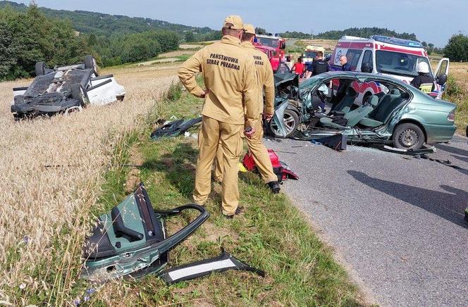 Mała. Szczepan zginął w wypadku BMW [GALERIA]