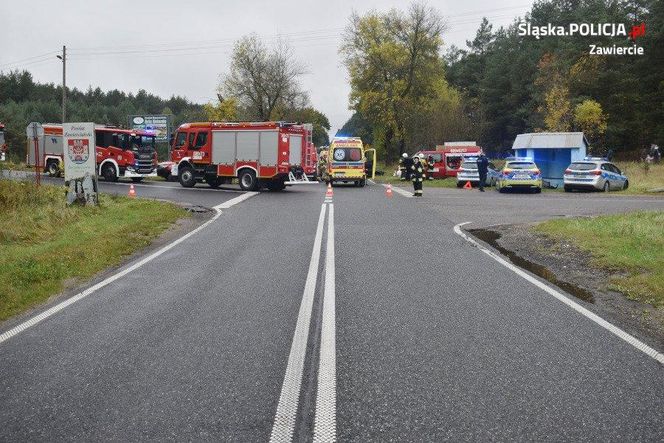 Śmiertelny wypadek w pow. zawierciańskim