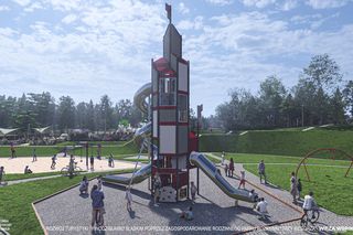 Park Trzy Wzgórza w Wodzisławiu Śląskim przejdzie rozbudowę. Pojawią się m.in.: tory tubingowe, tężnia solankowa, wodny plac zabaw