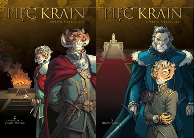 Pięć Krain - nowa, komiksowa saga fantasy porównywana do „Gry o tron”!