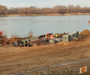 Budowa slipu nad Wisłą w Grudziądzu