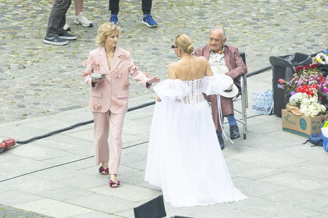 Gwiazdy na planie serialu "Klara"