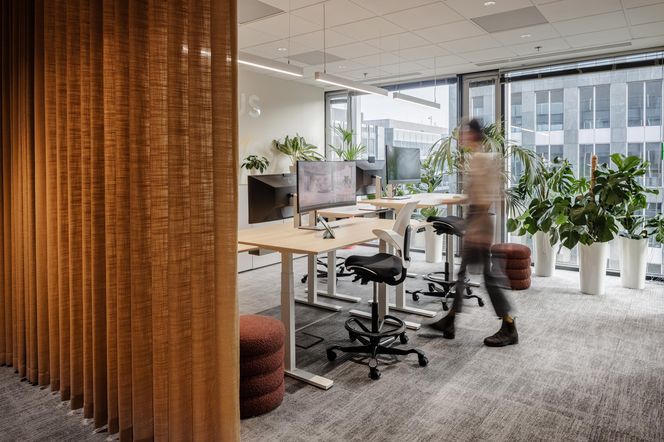 Biuro Kraft Heinz w kompleksie Harmony Office Park na warszawskim Mokotowie