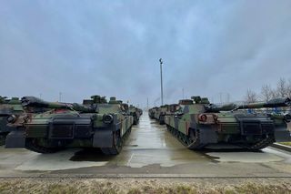 Czołgi w porcie w Gdyni