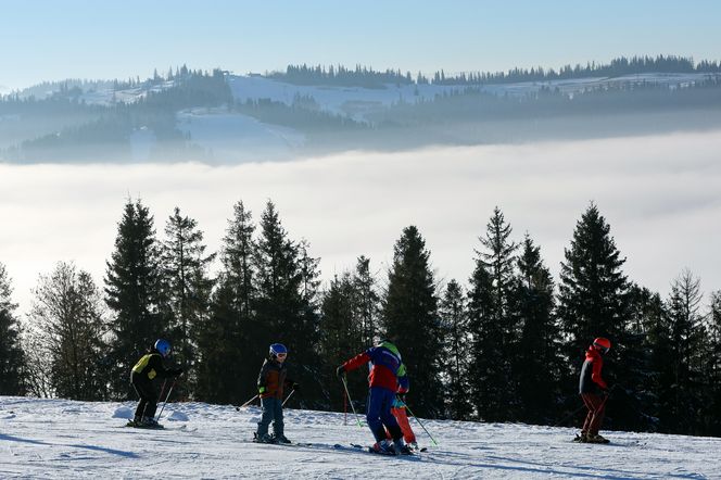 Śnieg w Tatrach