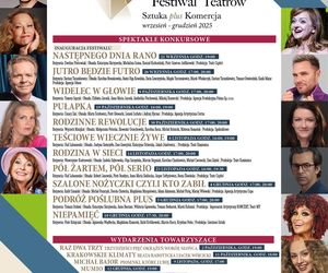 XIII Ogólnopolski Festiwal Teatrów „Sztuka plus Komercja” w Siedlcach 2025