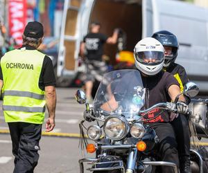 Parada motocyklistów w Dąbrowie Górniczej