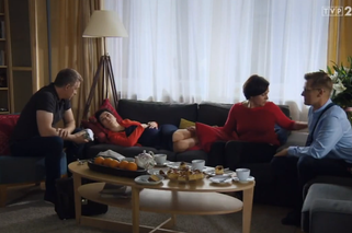 M jak miłość odcinek 1400, Kinga (Katarzyna Cichopek), Artur (Robert Moskwa), Marysia (Małgorzata Pieńkowska)