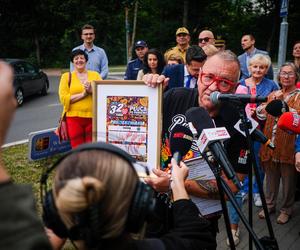 Jurek Owsiak przyjechał do Chorzowa. Oficjalnie otwarto rondo im. Fundacji WOŚP