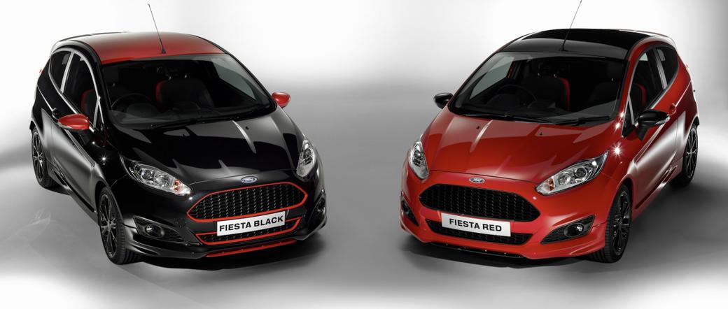 Ford Fiesta Red Edition i Black Edition