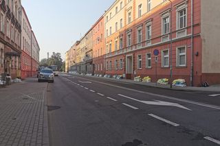 Powódź w Żaganiu. Tak wygląda ul. Dworcowa 