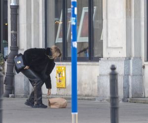 Małgorzata Socha w pogoni za torbą