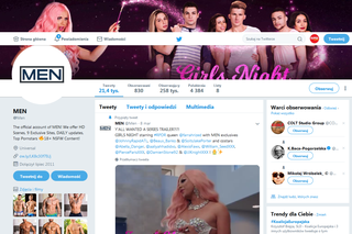 Paweł Rabiej i konto MEN na Twitterze