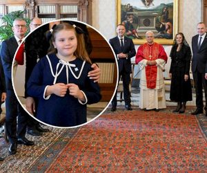 Kasia Nawrocka poznała papieża Leona XIV! Założyła kultową sukieneczkę