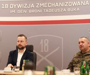 Władysław Kosiniak-Kamysz odwiedził sztab 18. Dywizji Zmechanizowanej
