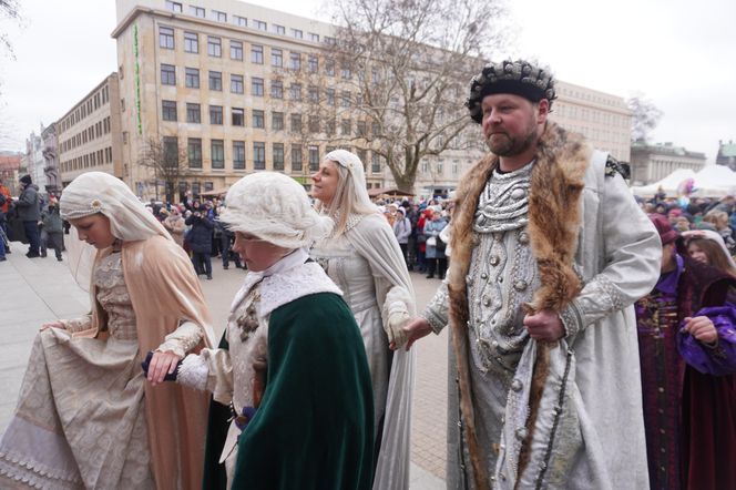 Kiermasz i inscenizacja na Placu Wolności z okazji Kaziuka Wileńskiego