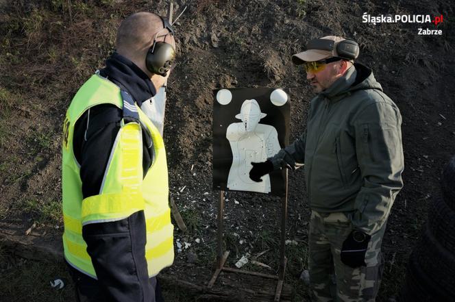Zabrze: ćwiczenia policjantów na strzelnicy