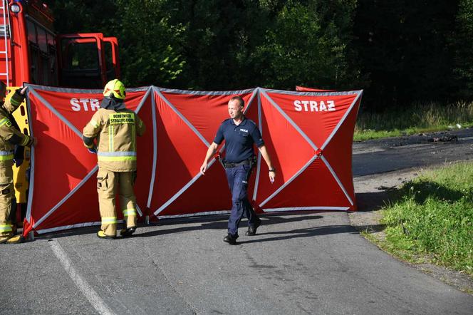 Wypadek pod Olesnem. Trzy osoby z pow. kłobuckiego poszkodowane