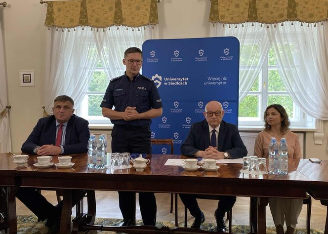 Policja zacieśnia współpracę z Uniwersytetem w Siedlcach