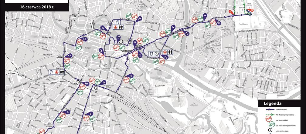 6. PKO Nocny Wrocław Półmaraton