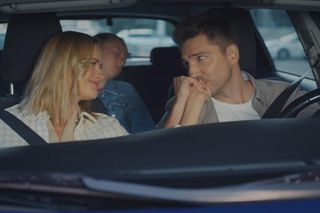 M jak miłość odc. 1836. Nadia (Mira Fareniuk), Julia (Marta Chodorowska), Dima (Michaił Pszeniczny)