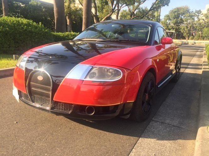 Replika Bugatti Veyron na bazie Audi TT