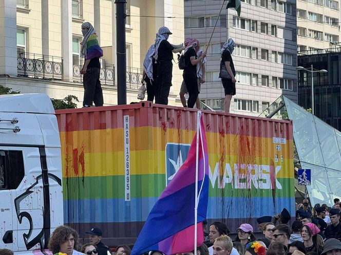 Parada Równości w Warszawie zablokowana. Szokujące sceny.
