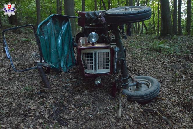 Lubelskie: Tragiczny wypadek w lesie. Ciało 68-latka odnalazła rodzina