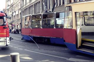 Zderzenie dwóch tramwajów w centrum Bydgoszczy! [ZDJĘCIA]