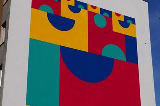 Nowy mural na bloku przy ul. Hutniczej na Tatarach w Lublinie