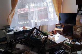 Wybuch w Białymstoku. Zdjęcia zniszczonego domu na Kasztanowej [FOTO]
