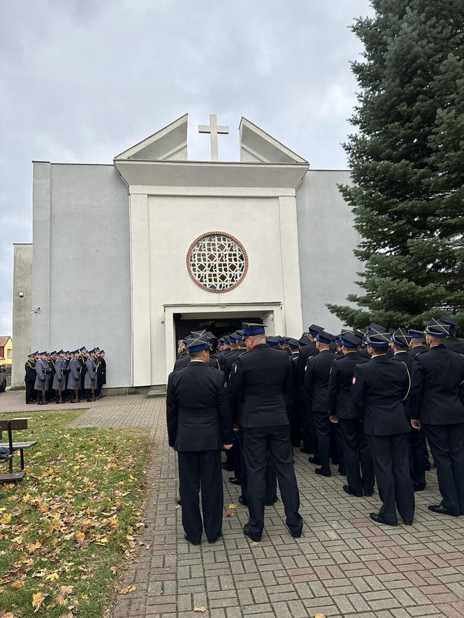 Uroczystości pogrzebowe śp. sekc. Bartosza Błyskala 