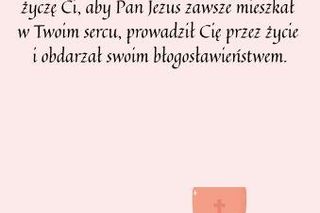 Dedykacja na komunię do książki