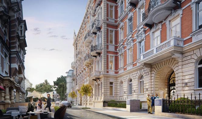 Rewitalizacja i przebudowa zabytkowych kamienic przy ulicy Foksal w Warszawie