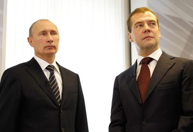 Władimir Putin, Dmitrij Miedwiediew