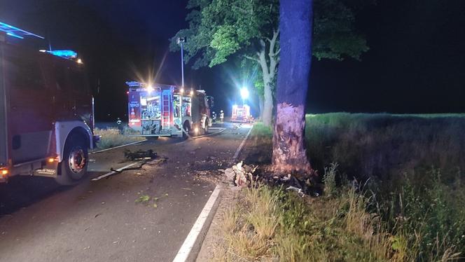 Tragiczny wypadek między Gnieżdżewem i Łebczem