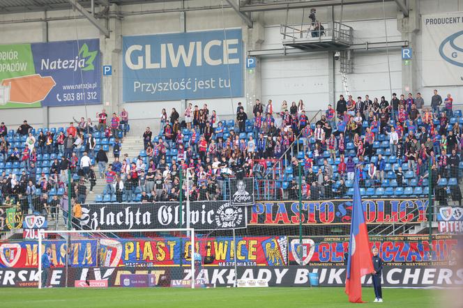 Słynni kibice na meczu Piast Gliwice - Śląsk Wrocław