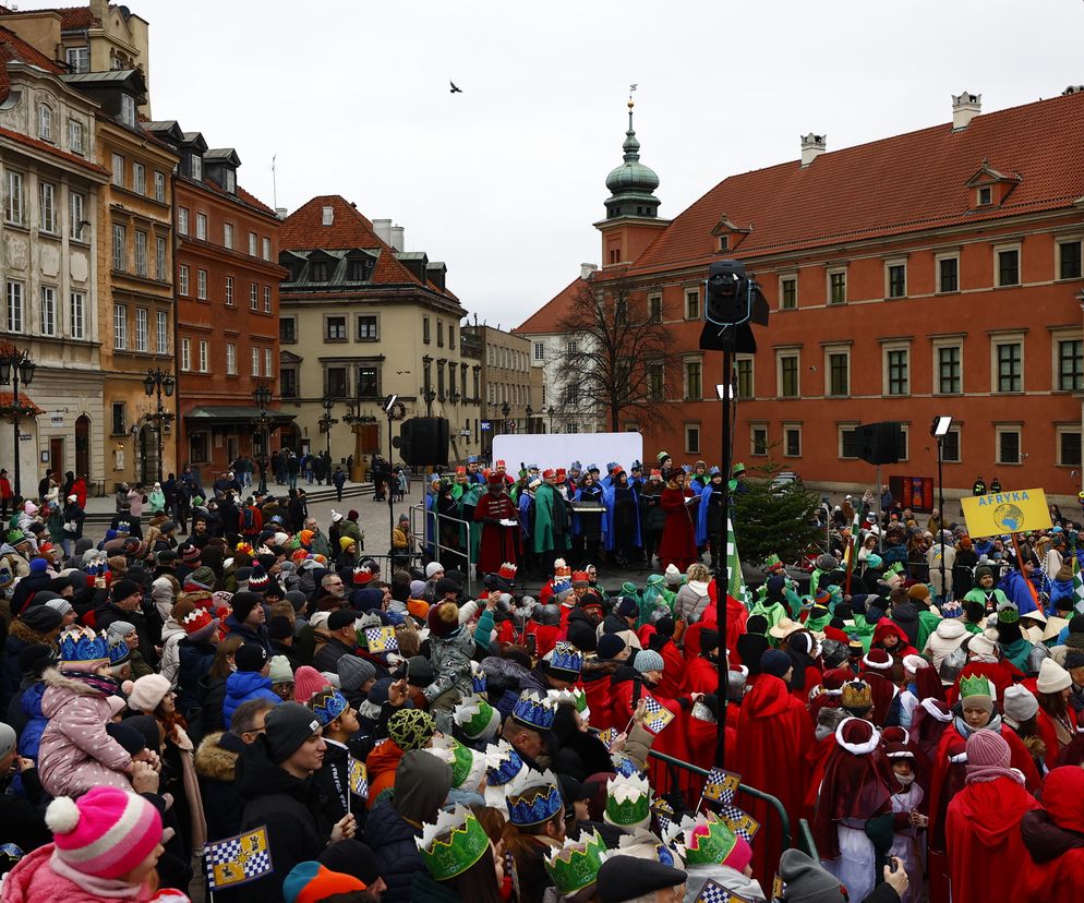 Orszak Trzech Króli 2023 przeszedł przez Warszawę