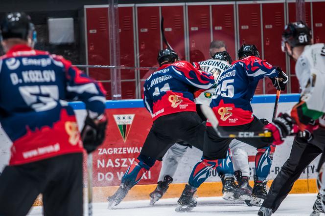 GKS Tychy - KH Energa Toruń, drugi ćwierćfinał PHL, zdjęcia z meczu