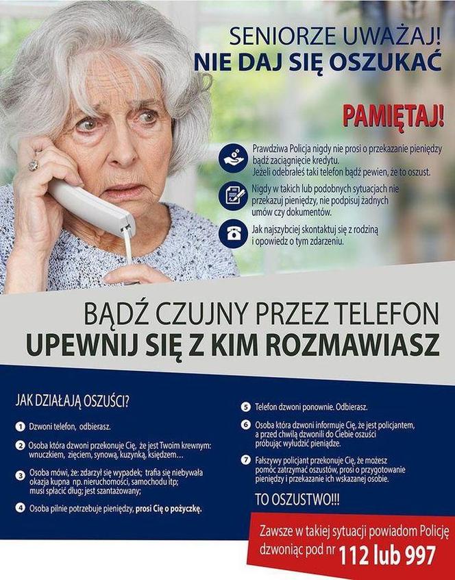 Telefoniczni oszuści wyłudzili pieniądze. Kobieta straciła ponad 30 tysięcy złotych