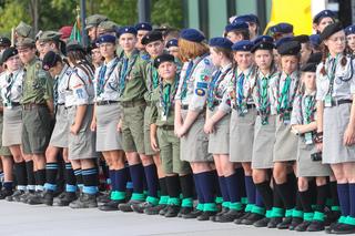 Zlot harcerski z okazji 80. rocznicy wybuchu Powstania Warszawskiego
