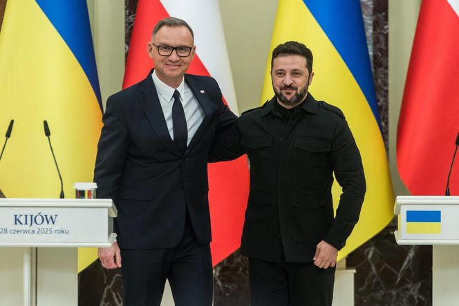 Wołodymyr Zełenski odznaczył Andrzeja Dudę Orderem Wolności. „Za wybitne zasługi”