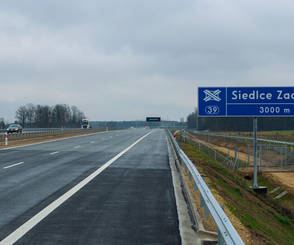 Autostrada z Warszawy do Siedlec już otwarta!