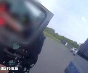 Pijany kierowca demolował wieś