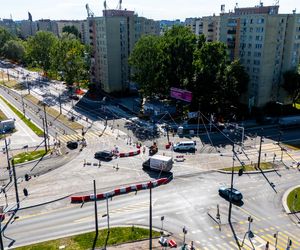 Tramwaj na Stegny w Warszawie w przeddzień otwarcia